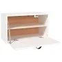 Armario de pared de madera maciza de pino blanco 60x30x35 cm de vidaXL, Estantes y estanterías - Ref: Foro24-818351, Precio: ...