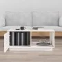 Solid white pine wood coffee table 80x50x35.5 cm by vidaXL, Coffee table - Ref: Foro24-818261, Price: 60,19 €, Discount: %