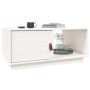 Couchtisch aus massivem weißem Kiefernholz, 80 x 50 x 35,5 cm von vidaXL, Couchtisch - Ref: Foro24-818261, Preis: 60,75 €, Ra...