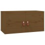 Wandschränke 2 Stück honigbraunes Kiefernholz 60x30x30 cm von vidaXL, Regale und Regale - Ref: Foro24-818372, Preis: 98,70 €,...