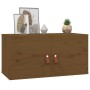 Wandschränke 2 Stück honigbraunes Kiefernholz 60x30x30 cm von vidaXL, Regale und Regale - Ref: Foro24-818372, Preis: 98,70 €,...