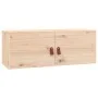 Wandschränke 2 Stück aus massivem Kiefernholz 80x30x30 cm von vidaXL, Regale und Regale - Ref: Foro24-818376, Preis: 115,94 €...