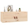 Wandschränke 2 Stück aus massivem Kiefernholz 80x30x30 cm von vidaXL, Regale und Regale - Ref: Foro24-818376, Preis: 117,59 €...