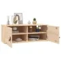 Wandschränke 2 Stück aus massivem Kiefernholz 80x30x30 cm von vidaXL, Regale und Regale - Ref: Foro24-818376, Preis: 115,94 €...