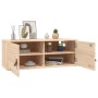 Wandschränke 2 Stück aus massivem Kiefernholz 80x30x30 cm von vidaXL, Regale und Regale - Ref: Foro24-818376, Preis: 117,59 €...