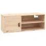 Armario de pared de madera maciza de pino 80x30x30 cm de vidaXL, Estantes y estanterías - Ref: Foro24-818385, Precio: 48,19 €...