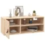 Armario de pared de madera maciza de pino 80x30x30 cm de vidaXL, Estantes y estanterías - Ref: Foro24-818385, Precio: 48,19 €...
