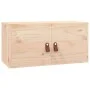 Solid pine wood wall cabinet 60x30x30 cm by vidaXL, Shelves and shelves - Ref: Foro24-818365, Price: 55,96 €, Discount: %