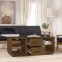 Mesa de centro madera maciza de pino marrón miel 100x50x41 cm de vidaXL, Mesas de centro - Ref: Foro24-818273, Precio: 88,86 ...