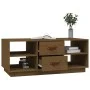 Mesa de centro madera maciza de pino marrón miel 100x50x41 cm de vidaXL, Mesas de centro - Ref: Foro24-818273, Precio: 88,86 ...