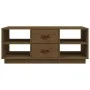 Mesa de centro madera maciza de pino marrón miel 100x50x41 cm de vidaXL, Mesas de centro - Ref: Foro24-818273, Precio: 88,86 ...