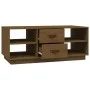 Mesa de centro madera maciza de pino marrón miel 100x50x41 cm de vidaXL, Mesas de centro - Ref: Foro24-818273, Precio: 88,86 ...
