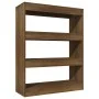 Regal aus eichenbraunem Sperrholz, 80x30x103 cm von vidaXL, Bücherregale und Regale - Ref: Foro24-813619, Preis: 58,65 €, Rab...