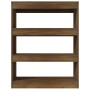 Estantería madera contrachapada marrón roble 80x30x103 cm de vidaXL, Librerías y estanterías - Ref: Foro24-813619, Precio: 59...