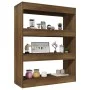 Regal aus eichenbraunem Sperrholz, 80x30x103 cm von vidaXL, Bücherregale und Regale - Ref: Foro24-813619, Preis: 58,65 €, Rab...