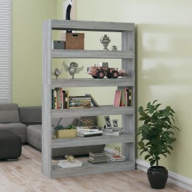 Sonoma gray shelving/space divider 100x30x166 cm by vidaXL, Bookcases and shelves - Ref: Foro24-813639, Price: 78,70 €, Disco...