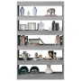 Sonoma graues Regal/Raumteiler 100x30x166 cm von vidaXL, Bücherregale und Regale - Ref: Foro24-813639, Preis: 78,70 €, Rabatt: %