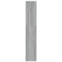 Sonoma graues Regal/Raumteiler 100x30x166 cm von vidaXL, Bücherregale und Regale - Ref: Foro24-813639, Preis: 78,70 €, Rabatt: %