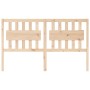 Bettkopfteil aus massivem Kiefernholz, 155,5 x 4 x 100 cm von vidaXL, Kopf- und Fußteile - Ref: Foro24-818575, Preis: 57,91 €...