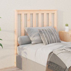 Cabecero de cama madera maciza de pino 96x6x101 cm