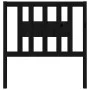 Solid black pine wood headboard 96x4x100 cm by vidaXL, Headboards and footboards - Ref: Foro24-818654, Price: 23,23 €, Discou...