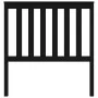Cabecero de cama madera maciza de pino negro 96x6x101 cm de vidaXL, Cabeceros y pies de cama - Ref: Foro24-818504, Precio: 28...