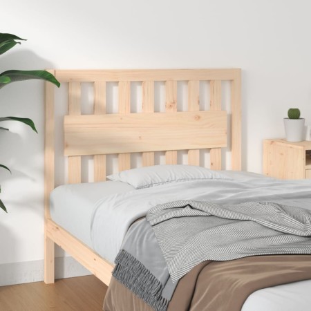 Bettkopfteil aus massivem Kiefernholz, 105,5 x 4 x 100 cm von vidaXL, Kopf- und Fußteile - Ref: Foro24-818555, Preis: 44,82 €...