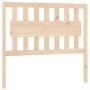 Cabecero de cama madera maciza de pino 105,5x4x100 cm de vidaXL, Cabeceros y pies de cama - Ref: Foro24-818555, Precio: 44,20...