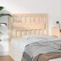 Solid pine wood bed headboard 105.5x4x100 cm by vidaXL, Headboards and footboards - Ref: Foro24-818555, Price: 44,82 €, Disco...