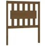 Solid pine wood bed headboard honey brown 80.5x4x100 cm by vidaXL, Headboards and footboards - Ref: Foro24-818548, Price: 38,...