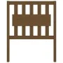 Solid pine wood bed headboard honey brown 80.5x4x100 cm by vidaXL, Headboards and footboards - Ref: Foro24-818548, Price: 38,...