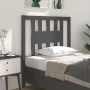Kopfteil aus massivem grauem Kiefernholz, 81 x 4 x 100 cm von vidaXL, Kopf- und Fußteile - Ref: Foro24-818647, Preis: 23,23 €...