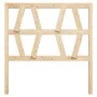 Bettkopfteil aus massivem Kiefernholz, 81 x 4 x 100 cm von vidaXL, Kopf- und Fußteile - Ref: Foro24-818595, Preis: 29,05 €, R...