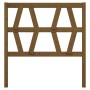 Bettkopfteil aus massivem Kiefernholz in Honigbraun, 96 x 4 x 100 cm von vidaXL, Kopf- und Fußteile - Ref: Foro24-818603, Pre...