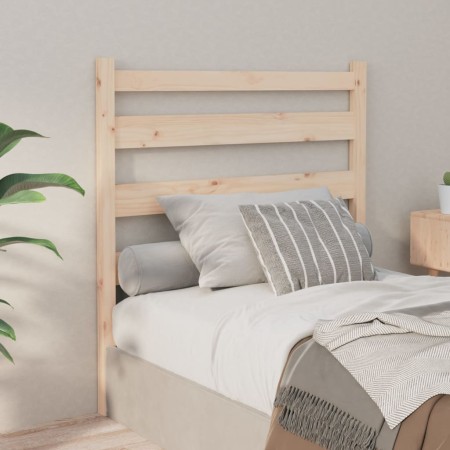 Bettkopfteil aus massivem Kiefernholz, 106 x 4 x 100 cm von vidaXL, Kopf- und Fußteile - Ref: Foro24-818405, Preis: 38,27 €, ...