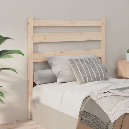 Bettkopfteil aus massivem Kiefernholz, 106 x 4 x 100 cm von vidaXL, Kopf- und Fußteile - Ref: Foro24-818405, Preis: 37,66 €, ...