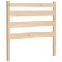 Bettkopfteil aus massivem Kiefernholz, 106 x 4 x 100 cm von vidaXL, Kopf- und Fußteile - Ref: Foro24-818405, Preis: 37,66 €, ...