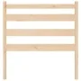 Bettkopfteil aus massivem Kiefernholz, 106 x 4 x 100 cm von vidaXL, Kopf- und Fußteile - Ref: Foro24-818405, Preis: 37,66 €, ...