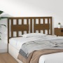 Solid pine wood bed headboard honey brown 125.5x4x100 cm by vidaXL, Headboards and footboards - Ref: Foro24-818563, Price: 34...