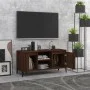 TV-Schrank mit eichenbraunen Metallbeinen 103,5 x 35 x 50 cm von vidaXL, TV-Möbel - Ref: Foro24-813163, Preis: 66,33 €, Rabat...