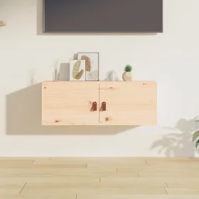 Hängeschrank aus massivem Kiefernholz 80x30x30 cm von vidaXL, Regale und Regale - Ref: Foro24-818375, Preis: 58,08 €, Rabatt: %