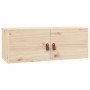 Hängeschrank aus massivem Kiefernholz 80x30x30 cm von vidaXL, Regale und Regale - Ref: Foro24-818375, Preis: 61,04 €, Rabatt: %