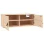 Hängeschrank aus massivem Kiefernholz 80x30x30 cm von vidaXL, Regale und Regale - Ref: Foro24-818375, Preis: 58,33 €, Rabatt: %