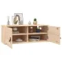 Hängeschrank aus massivem Kiefernholz 80x30x30 cm von vidaXL, Regale und Regale - Ref: Foro24-818375, Preis: 58,33 €, Rabatt: %