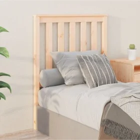 Bettkopfteil aus massivem Kiefernholz, 81 x 6 x 101 cm von vidaXL, Kopf- und Fußteile - Ref: Foro24-818495, Preis: 29,35 €, R...