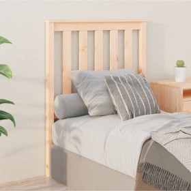Cabecero de cama madera maciza de pino 81x6x101 cm