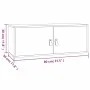 Hängeschrank aus massivem Kiefernholz 80x30x30 cm von vidaXL, Regale und Regale - Ref: Foro24-818375, Preis: 58,33 €, Rabatt: %
