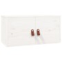 Massiver Wandschrank aus weißem Kiefernholz, 60 x 30 x 30 cm von vidaXL, Regale und Regale - Ref: Foro24-818367, Preis: 58,27...