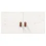 Massiver Wandschrank aus weißem Kiefernholz, 60 x 30 x 30 cm von vidaXL, Regale und Regale - Ref: Foro24-818367, Preis: 57,39...