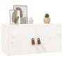 Massiver Wandschrank aus weißem Kiefernholz, 60 x 30 x 30 cm von vidaXL, Regale und Regale - Ref: Foro24-818367, Preis: 57,39...